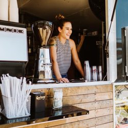 Market Days at Liberty Crossing - Coffee makes everyone happy!