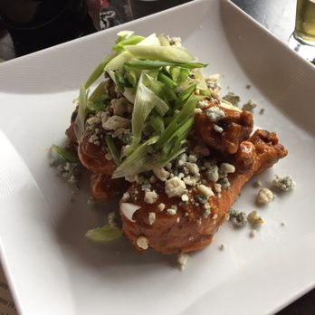 Wolf's Ridge Brewing - Chicken Drumsticks - Buffalo sauce, blue cheese, scallions for $13 - Breweries Near Me - Columbus, Ohio Wolf's Ridge Brewing - Chicken Drumsticks - Buffalo sauce, blue cheese, scallions for $13 - Breweries Near Me - Columbus, Ohio