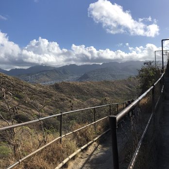 Diamond Head State Monument - Hand Rails the whole way. - Parks Near Me - Honolulu, Hawaii Diamond Head State Monument - Hand Rails the whole way. - Parks Near Me - Honolulu, Hawaii