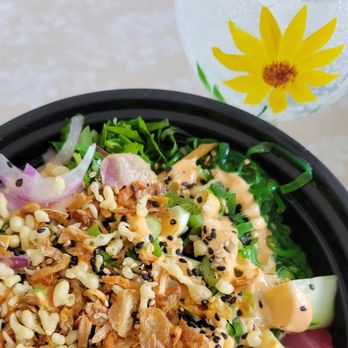 Poke Dojo - Bowl with all the toppings - Poke Near Me - Bethesda, Maryland Poke Dojo - Bowl with all the toppings - Poke Near Me - Bethesda, Maryland
