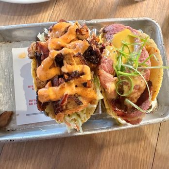 Bird & The Bottle - Korean Chicken Thigh Taco & House Made Pastrami Taco - Bars Near Me - Santa Rosa, California Bird & The Bottle - Korean Chicken Thigh Taco & House Made Pastrami Taco - Bars Near Me - Santa Rosa, California