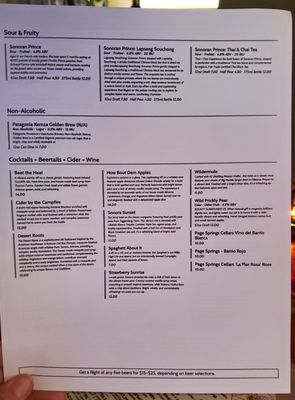 Menu photo 8 Arizona Wilderness Brewing Gilbert, AZ