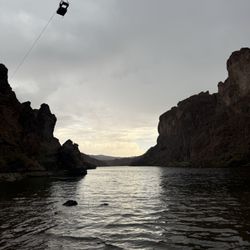 Willow Beach Harbor - Pulley on the river