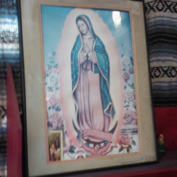 Super Torta - A portrait of Guadalupe, telling you this place is the real deal. If you eat Mexican food on May 5, be sure to eat it on Dec. 12, too. - Mexican Near Me - Oregon City, Oregon Super Torta - A portrait of Guadalupe, telling you this place is the real deal. If you eat Mexican food on May 5, be sure to eat it on Dec. 12, too. - Mexican Near Me - Oregon City, Oregon