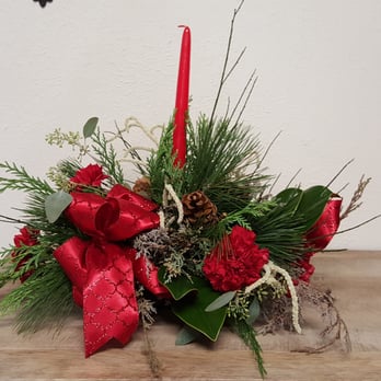 Katelyn's Flower Barn - Christmas centerpiece - Florists Near Me - Springfield, Colorado