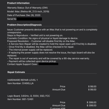 Best Buy - Apple Store repair confirmation. - Computers Near Me - Covington, Louisiana Best Buy - Apple Store repair confirmation. - Computers Near Me - Covington, Louisiana
