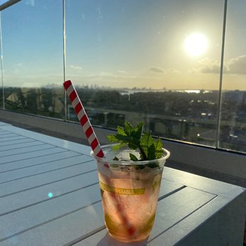 Sky Bar - Strawberry mojito - Bars Near Me - Surfside, Florida