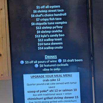 Chula Seafood Uptown - Happy hour menu incl, all day on Sunday - Seafood Near Me - Phoenix, Arizona