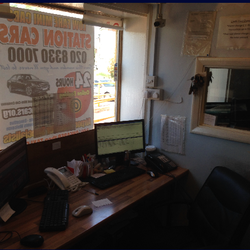 Station Cars - Station cars Ltd office inside