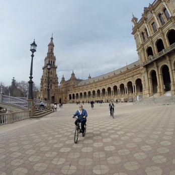 Sevilla Bike Tour - Go pro shot from our bike tour with Antonio and Sevilla Bike Tour 1-19-16. - Tours Near Me - Seville, SE
