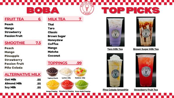 Alki Ice Cream & Boba by null