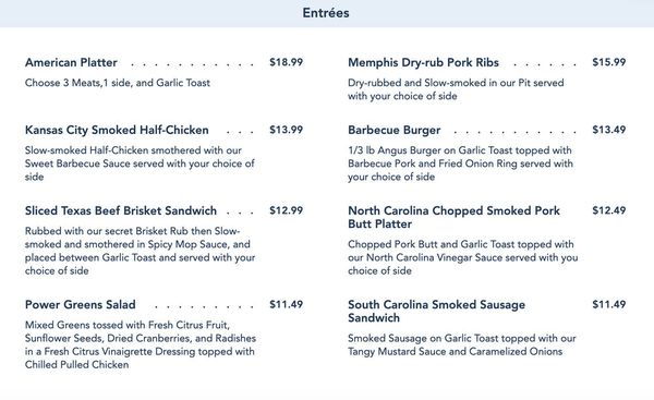 Menu photo 6 Regal Eagle Smokehouse: Craft Drafts & Barbecue Lake Buena Vista, FL
