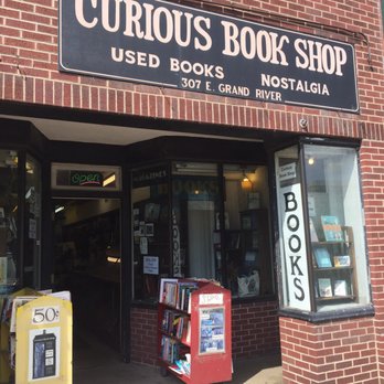 Curious Book Shop - Exterior - Bookstores Near Me - East Lansing, Michigan Curious Book Shop - Exterior - Bookstores Near Me - East Lansing, Michigan