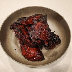 The Flying Butcher - Sweet and stick steak tips.