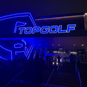 Topgolf - TopGolf at night - New American Near Me - Miami Gardens, Florida