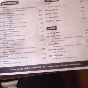 India Oven - menu (extensive) - Indian Near Me - Tucson, Arizona India Oven - menu (extensive) - Indian Near Me - Tucson, Arizona