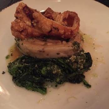 BLACKBARN - Porchetta with crunchy skin and broccoli rabe. - New American Near Me - New York, New York BLACKBARN - Porchetta with crunchy skin and broccoli rabe. - New American Near Me - New York, New York