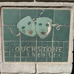 Touchstone plaque outside the theatre