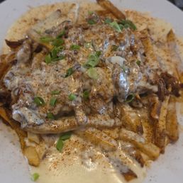Smothered fries Smothered fries