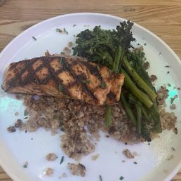 Bourbon-Maple Salmon