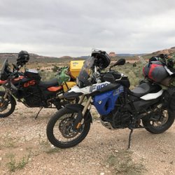 Stopping outside of Moab.