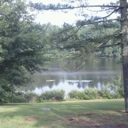 Camp Kanuga For Boys & Girls - View from cabin 3_