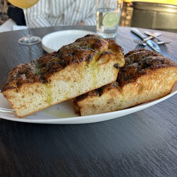 Industry Kitchen + Bar - Black truffle herbed garlic brick fired focaccia - Diners Near Me - Sparta, New Jersey