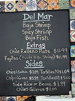 Menu photo 4 La Chancla Mexican Grill Long Beach, CA