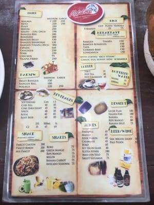 Menu photo 3 Matutinas Urdaneta City, PAN