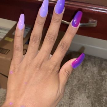 Lúa Nail Spa - ombre purple - Nail Salons Near Me - Odenton, Maryland Lúa Nail Spa - ombre purple - Nail Salons Near Me - Odenton, Maryland