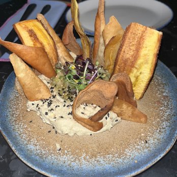 La Musa - Eggplant Hummus - Bars Near Me - Madrid, M