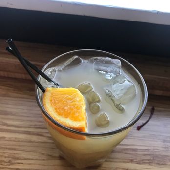 Marination Ma Kai - 7.00 drink i was forced to buy so I could order food in the shorter bar line - Korean Near Me - Seattle, Washington Marination Ma Kai - 7.00 drink i was forced to buy so I could order food in the shorter bar line - Korean Near Me - Seattle, Washington
