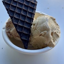 Standard size in a cup (toasted s'more and double dough
