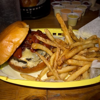 The Burger Stand - Smoke burger with side of regular fries - Burgers Near Me - Lawrence, Kansas The Burger Stand - Smoke burger with side of regular fries - Burgers Near Me - Lawrence, Kansas