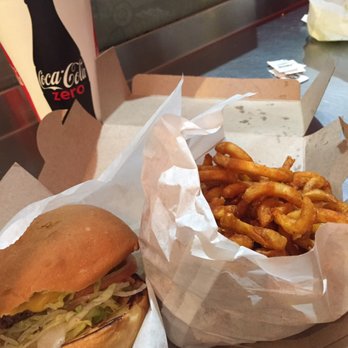 Black Burger - Combo black with cheese, topped with the works, curly fries & fountain drink. - Burgers Near Me - New York, New York Black Burger - Combo black with cheese, topped with the works, curly fries & fountain drink. - Burgers Near Me - New York, New York