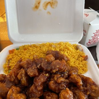 China Star - General tso chicken and pork fried rice - Chinese Near Me - Orlando, Florida