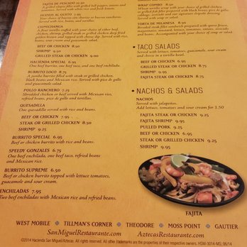 Aztecas Restaurant & Cantina - Lunch specials - Mexican Near Me - Gautier, Mississippi Aztecas Restaurant & Cantina - Lunch specials - Mexican Near Me - Gautier, Mississippi