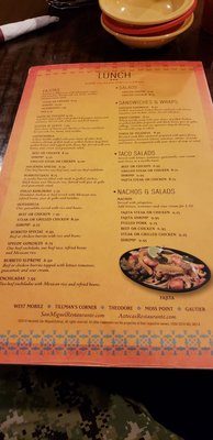 Menu photo 2 Aztecas Restaurant & Cantina Gautier, MS Menu photo 2 Aztecas Restaurant & Cantina Gautier, MS