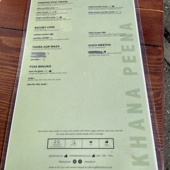 Lados - Menu - Halal Near Me - Sunnyvale, California Lados - Menu - Halal Near Me - Sunnyvale, California