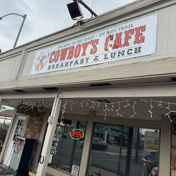 Cowboy's Cafe - the outside of the restaurant - Breakfast & Brunch Near Me - Minden, Nevada