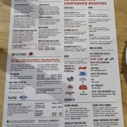 Crabby Joe's - Menu as of Dec 2024