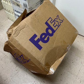 FedEx Office Print & Ship Center - Unnecessary huge box used to ship a couple items. - Shipping Centers Near Me - La Quinta, California FedEx Office Print & Ship Center - Unnecessary huge box used to ship a couple items. - Shipping Centers Near Me - La Quinta, California