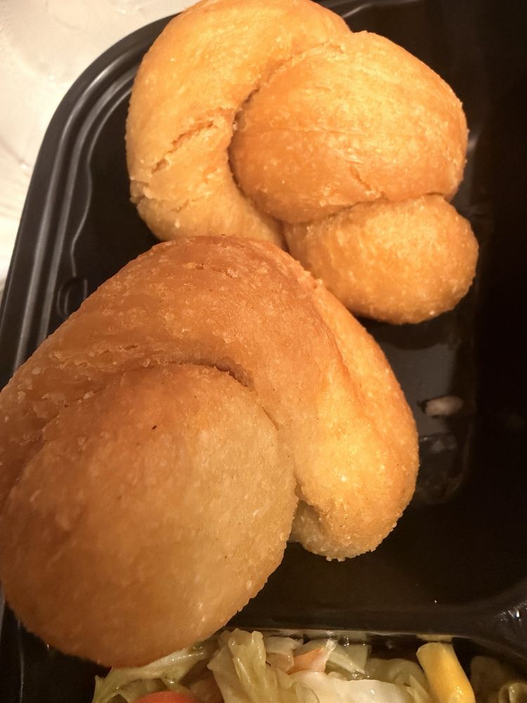 Food from Island Breeze Jamaican Cuisine