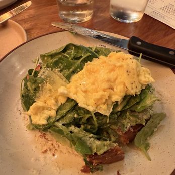 Boqueria Fulton Market - Avocado toast with an egg - Spanish Near Me - Chicago, Illinois