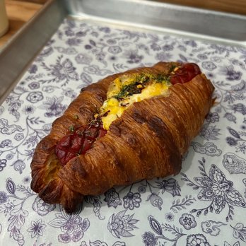 Smoking Tiger Coffee Lab - Spicy Sausage Croissant - Coffee & Tea Near Me - Gardena, California Smoking Tiger Coffee Lab - Spicy Sausage Croissant - Coffee & Tea Near Me - Gardena, California