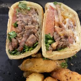 Mixed wrap I think. So good.