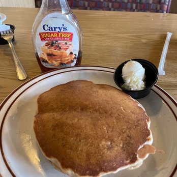 Pancakes R Us - Sugar free syrup with nut grain pancakes. - Desserts Near Me - Costa Mesa, California Pancakes R Us - Sugar free syrup with nut grain pancakes. - Desserts Near Me - Costa Mesa, California