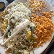 Photo of Colima's Mexican Food - San Diego, CA, United States. Chilaquiles Plate