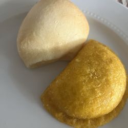 Rico Pan Bakery - Pandebono and empanada de pollo