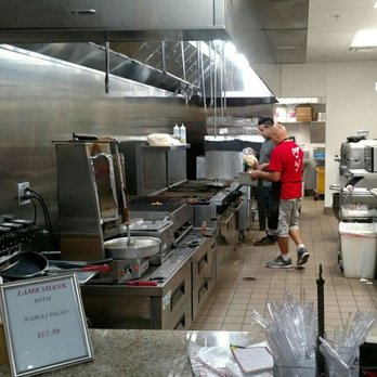 Baba Kabob - View towards the kitchen preparation area - Mediterranean Near Me - San Diego, California